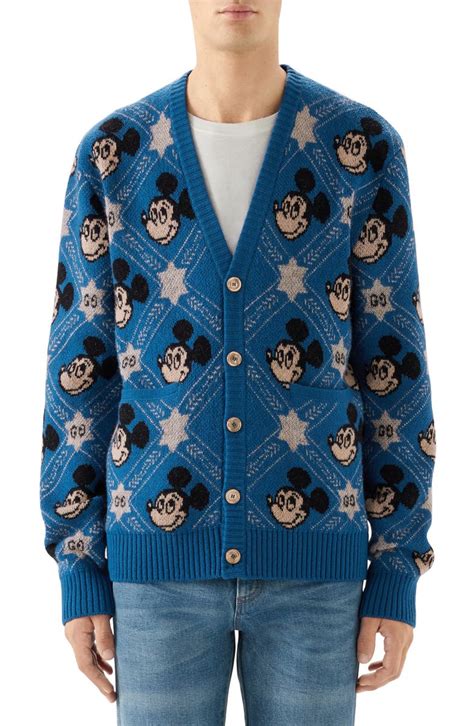 gucci disney cardigan|gucci inspired cardigan.